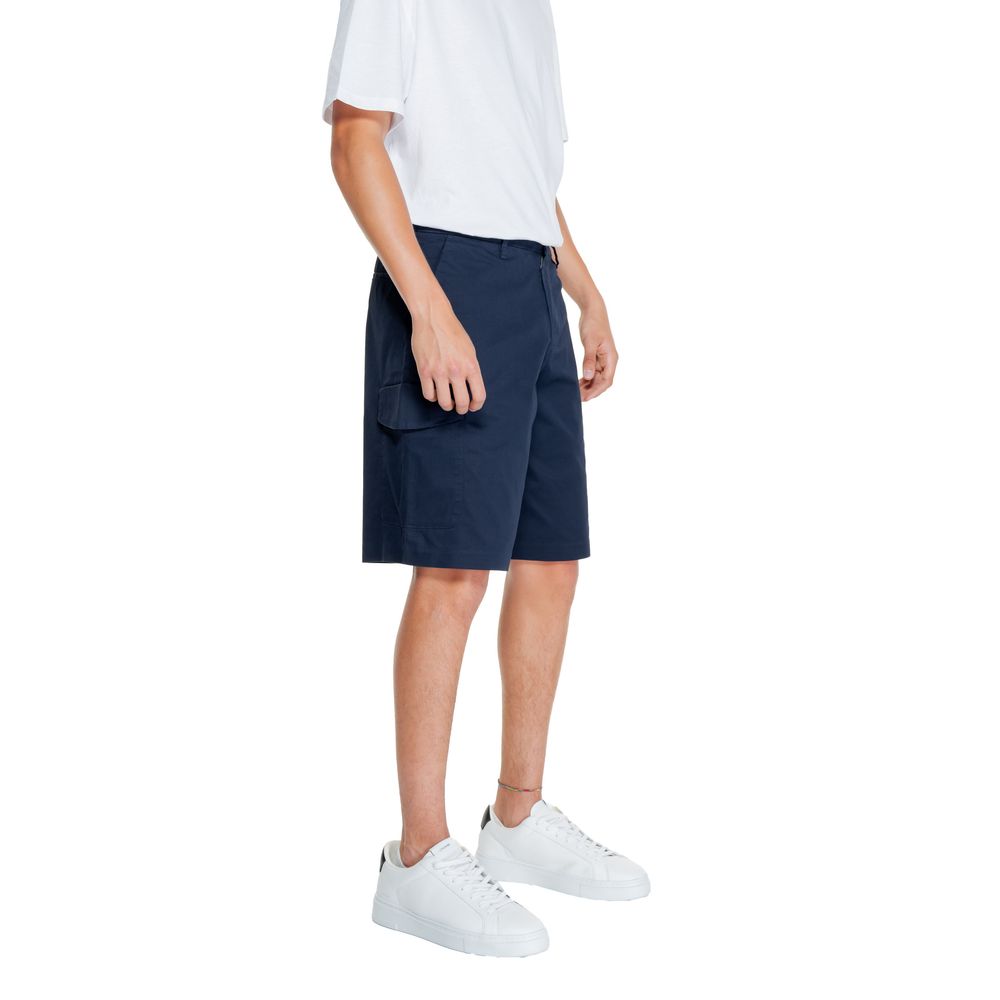 Armani Exchange Blaue Baumwollshorts