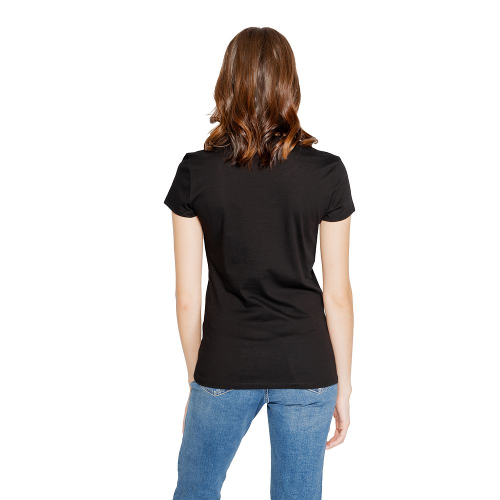 Armani Exchange Schwarze Baumwolle Tops & T-Shirt