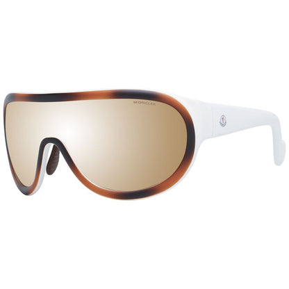 Moncler Braune Unisex-Sonnenbrille