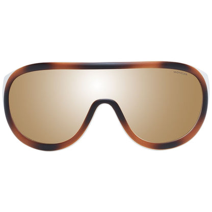 Moncler Braune Unisex-Sonnenbrille