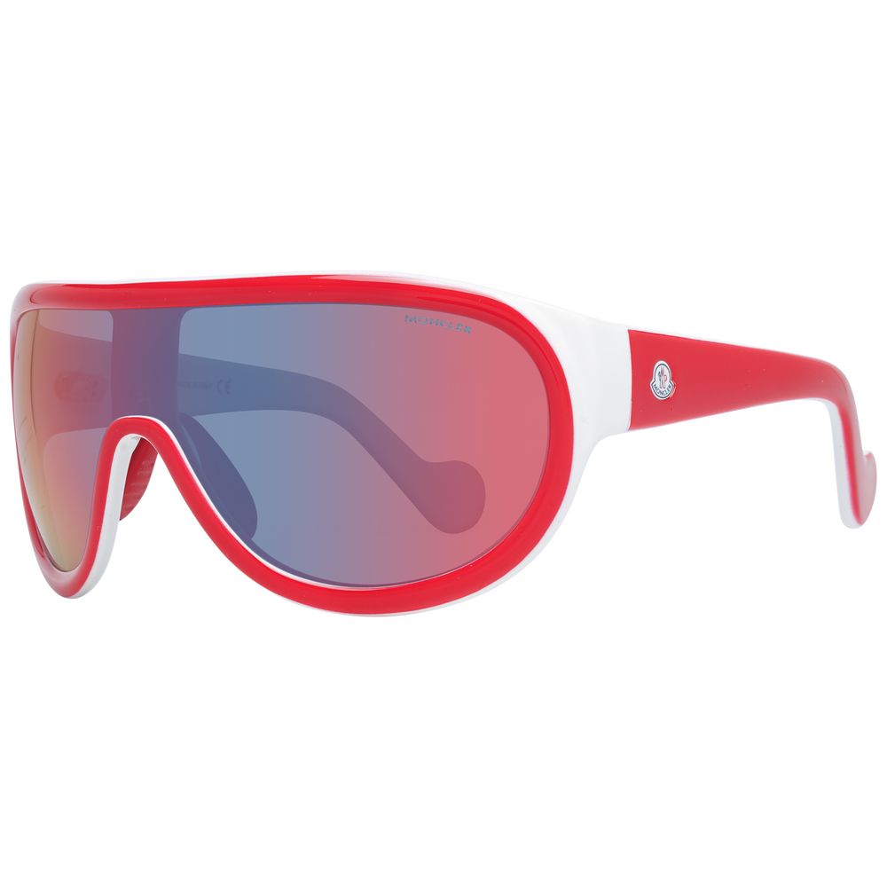 Moncler Rote Unisex-Sonnenbrille