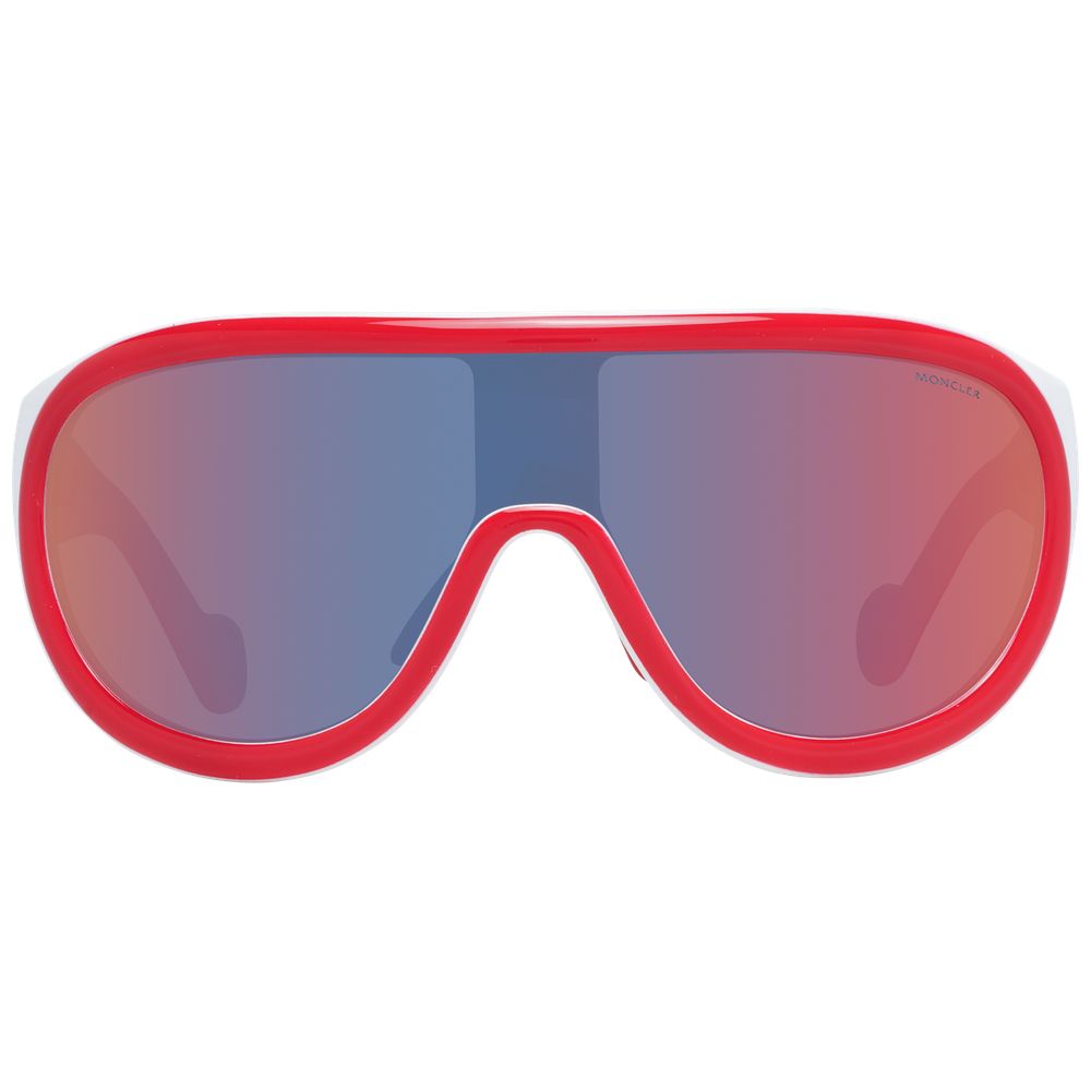 Moncler Rote Unisex-Sonnenbrille