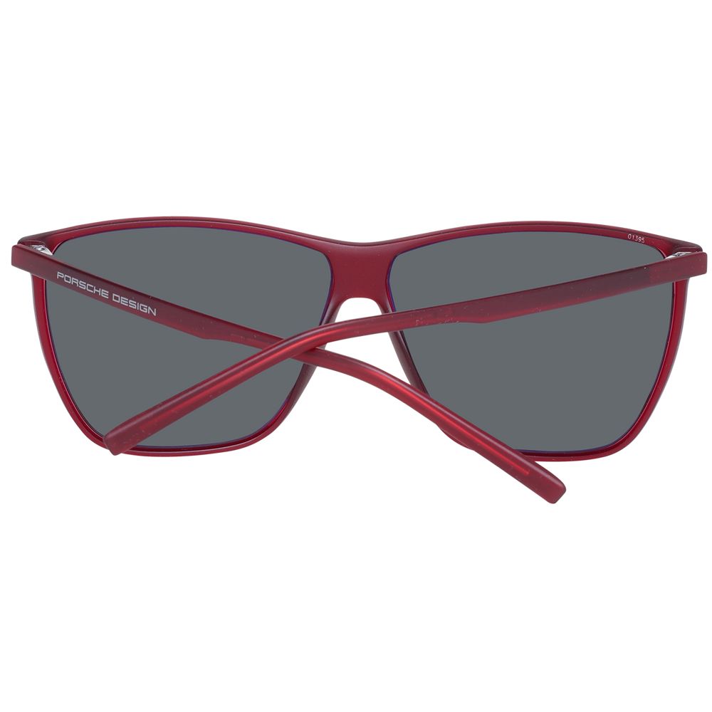 Porsche Design Rote Unisex-Sonnenbrille