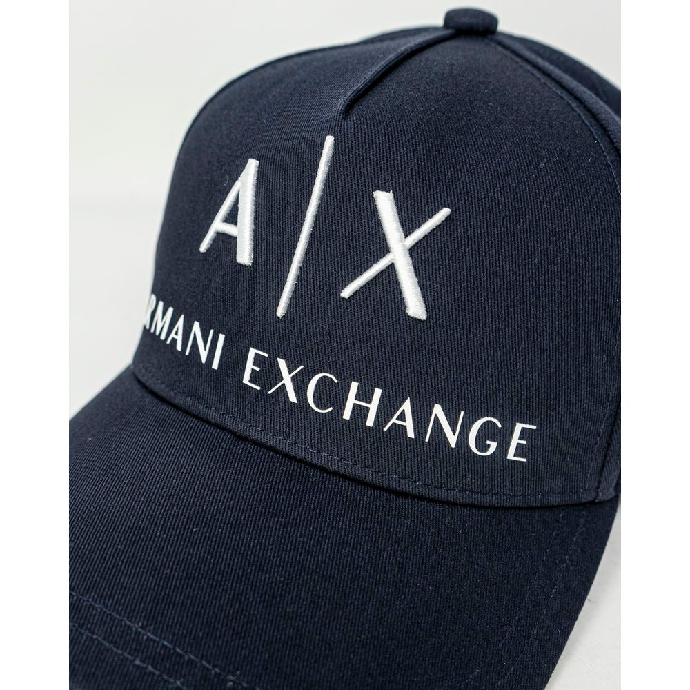 Armani Exchange Hüte & Mützen aus blauer Baumwolle