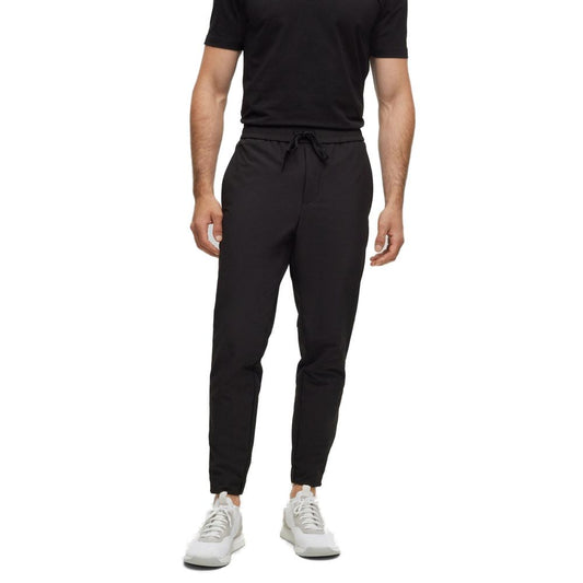 Hugo Boss Schwarze Polyester Jeans & Hose