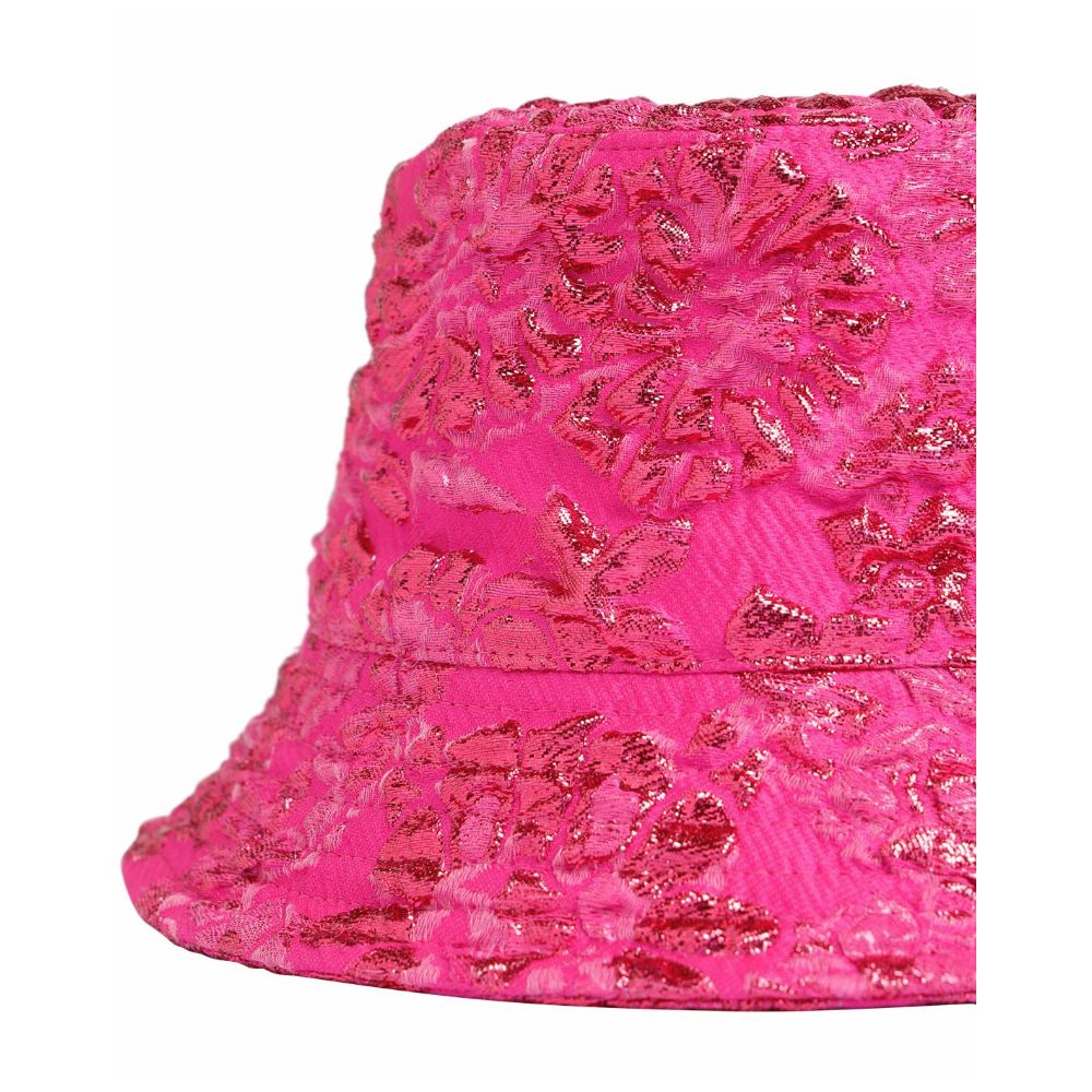 Valentino Garavani Fuchsia Polyester Hut