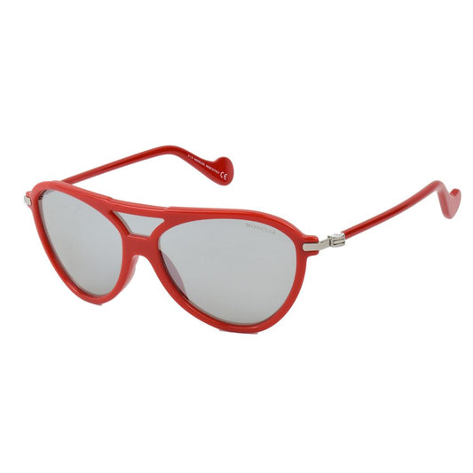 Moncler Rote Injektionssonnenbrille