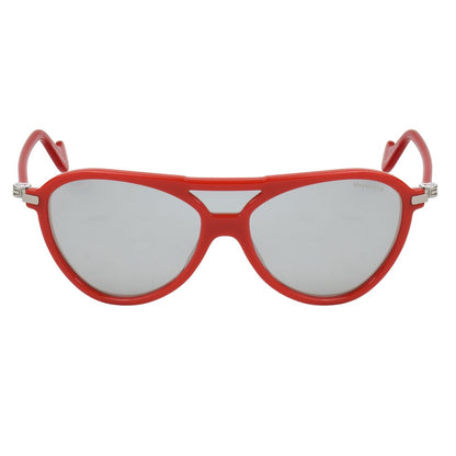 Moncler Rote Injektionssonnenbrille