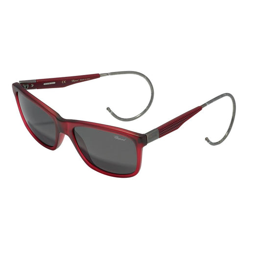 Chopard Rote Acetat-Sonnenbrille