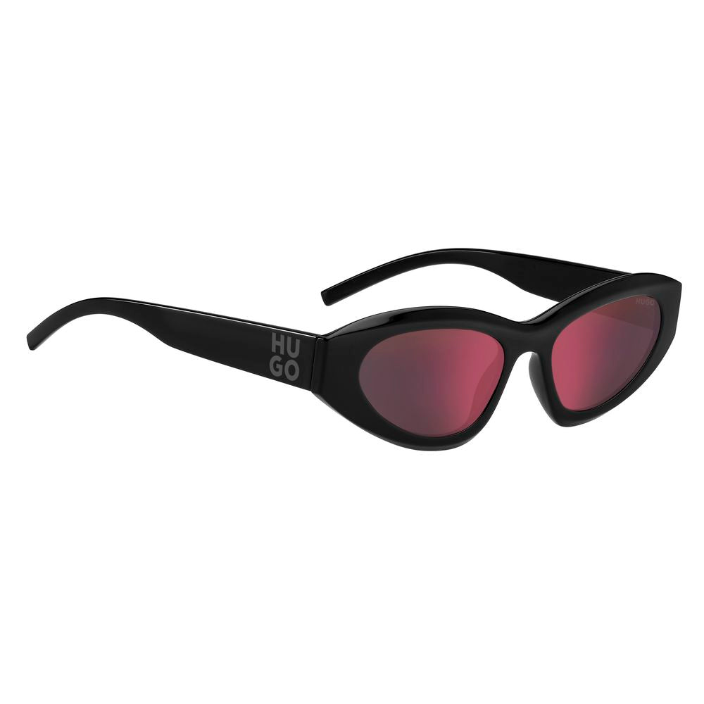 Hugo Boss Schwarze Kunstharz-Sonnenbrille