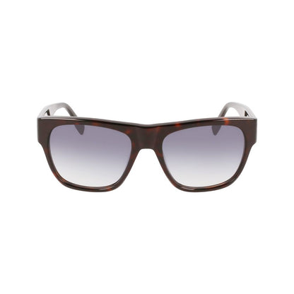 Karl Lagerfeld Braune Acetat-Sonnenbrille