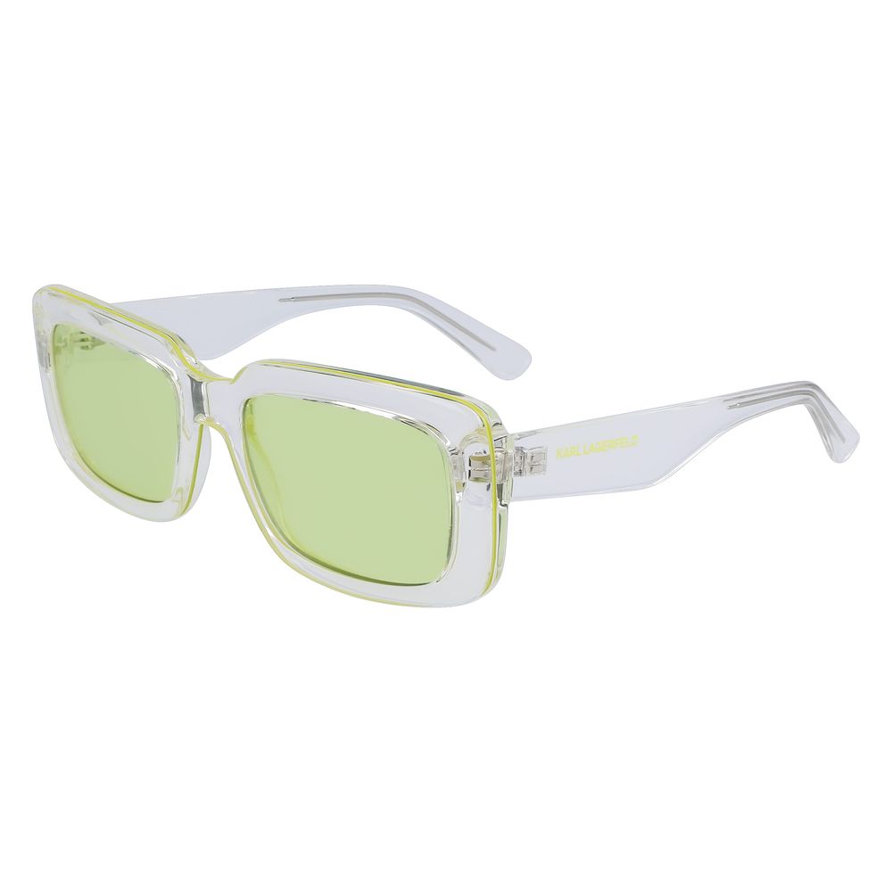 Karl Lagerfeld Transparente gespritzte Sonnenbrille