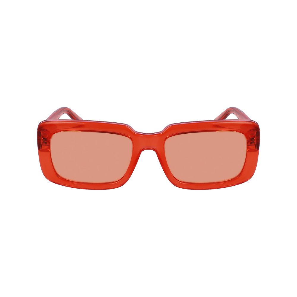 Karl Lagerfeld Orange gespritzte Sonnenbrille