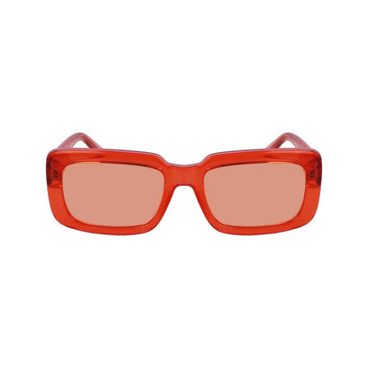 Karl Lagerfeld Orange gespritzte Sonnenbrille