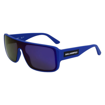 Karl Lagerfeld Blaue Injektionssonnenbrille