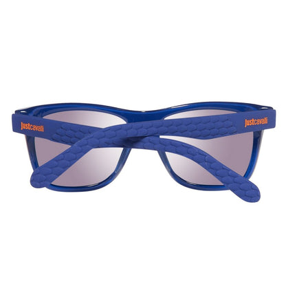 Just Cavalli Blaue Plastiksonnenbrille