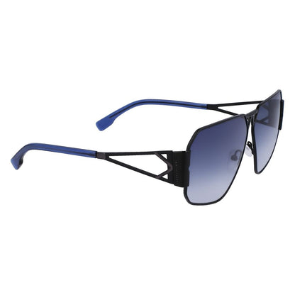 Karl Lagerfeld Schwarze Metall-Sonnenbrille