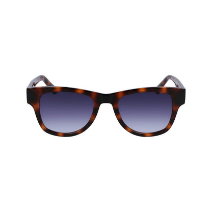 Karl Lagerfeld Braun gespritzte Sonnenbrille