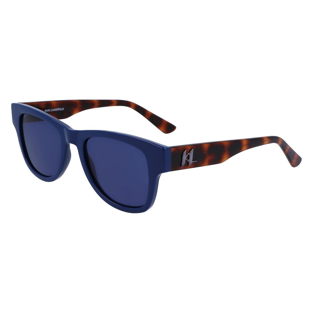 Karl Lagerfeld Blaue Injektionssonnenbrille