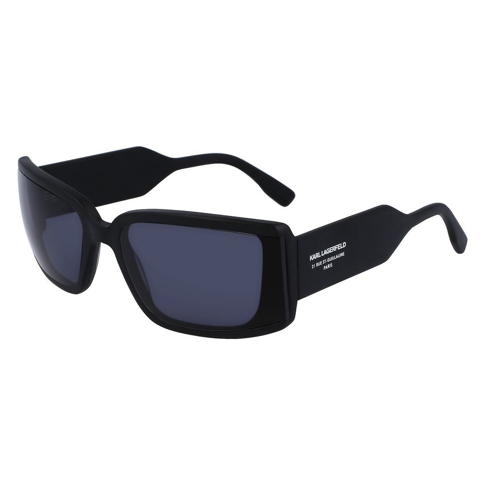 Karl Lagerfeld Schwarze Acetat-Sonnenbrille