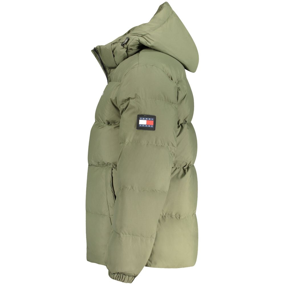 Tommy Hilfiger Grüne Polyester-Jacke