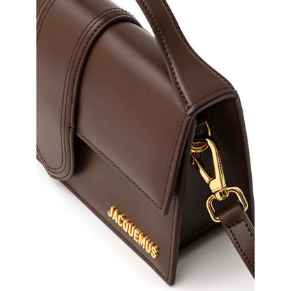 Jacquemus Braune Lederhandtasche