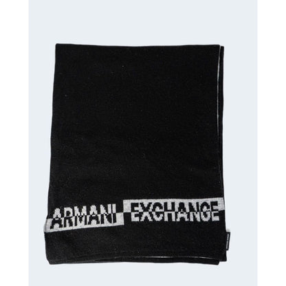 Armani Exchange Schwarzer Acrylschal