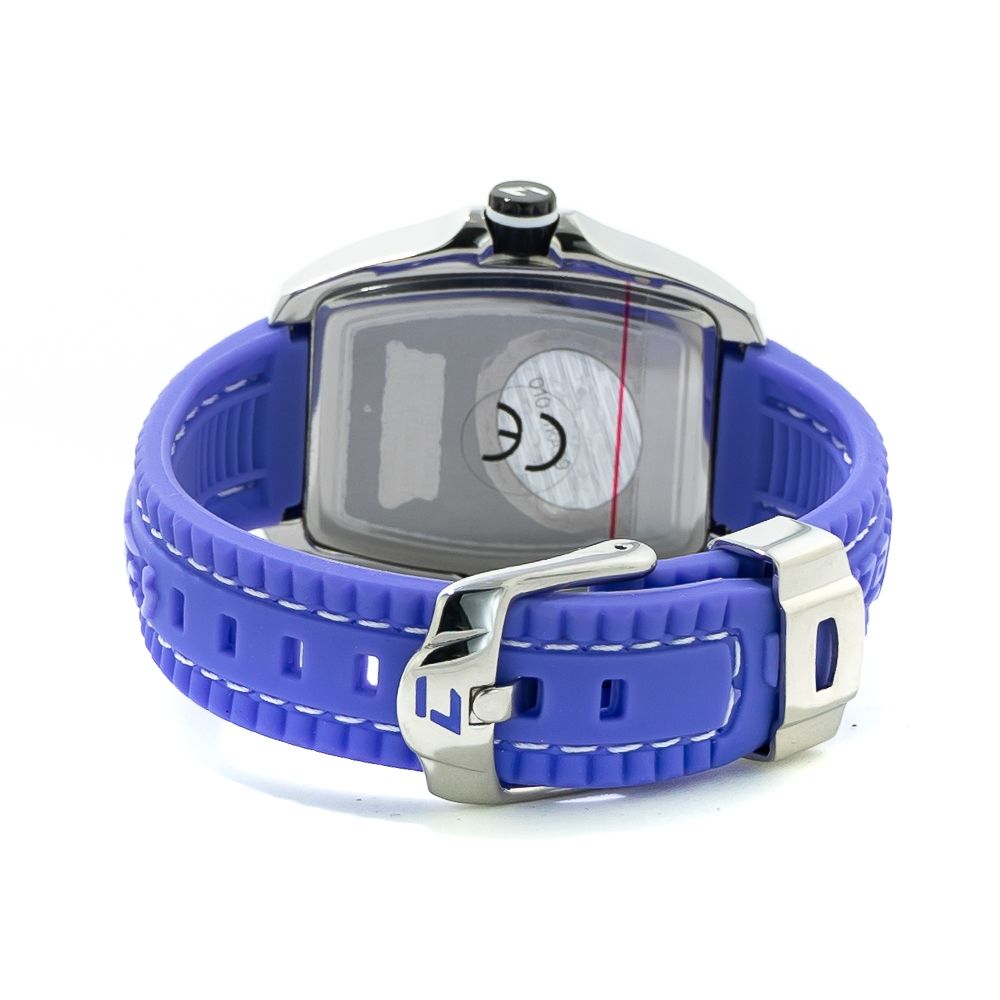 Chronotech Blaue Gummiuhr