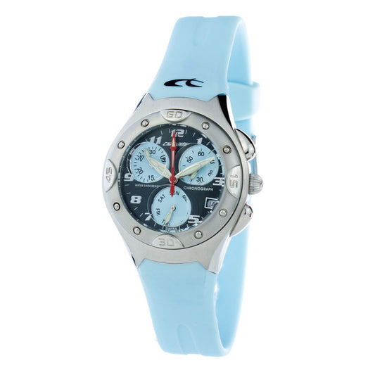 Chronotech Blaue Gummiuhr