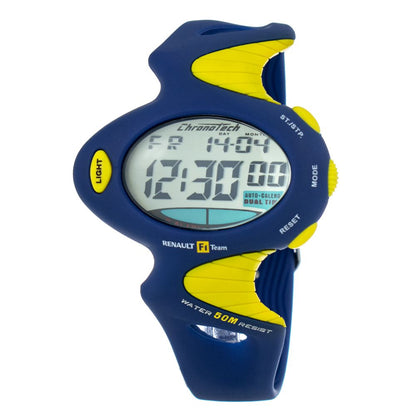 Chronotech Blaue Gummiuhr