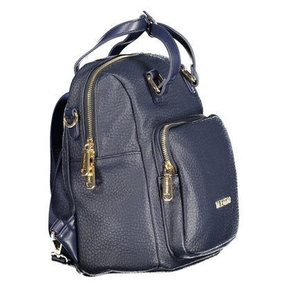 Valentino Bags Blauer Polyethylen-Rucksack