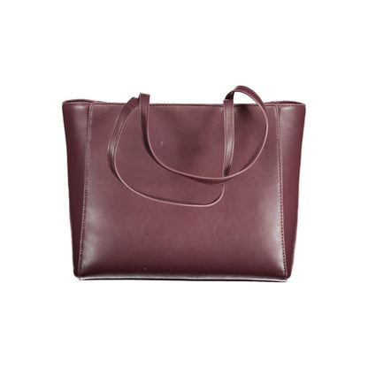 Valentino Bags Rote Polyethylen-Handtasche