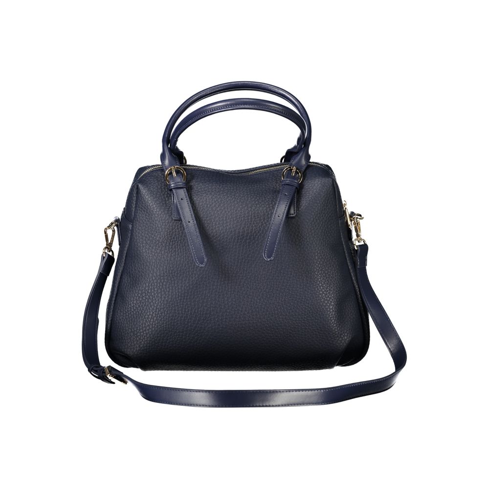 Valentino Bags Blaue Polyethylen-Handtasche