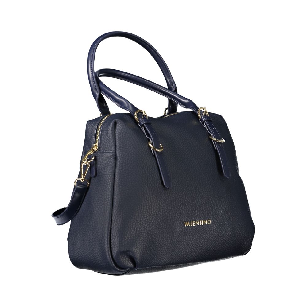 Valentino Bags Blaue Polyethylen-Handtasche