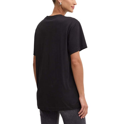 Guess Schwarze Baumwolle Tops & T-Shirt