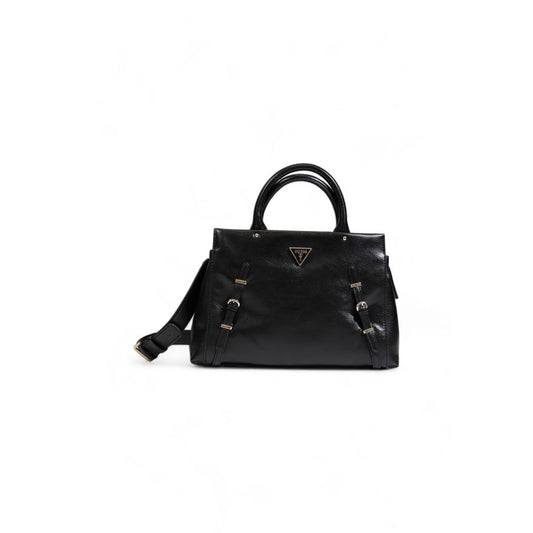 Guess Schwarze Polyethylen-Handtasche