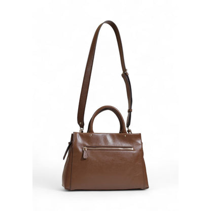 Guess Braune Polyethylen-Handtasche