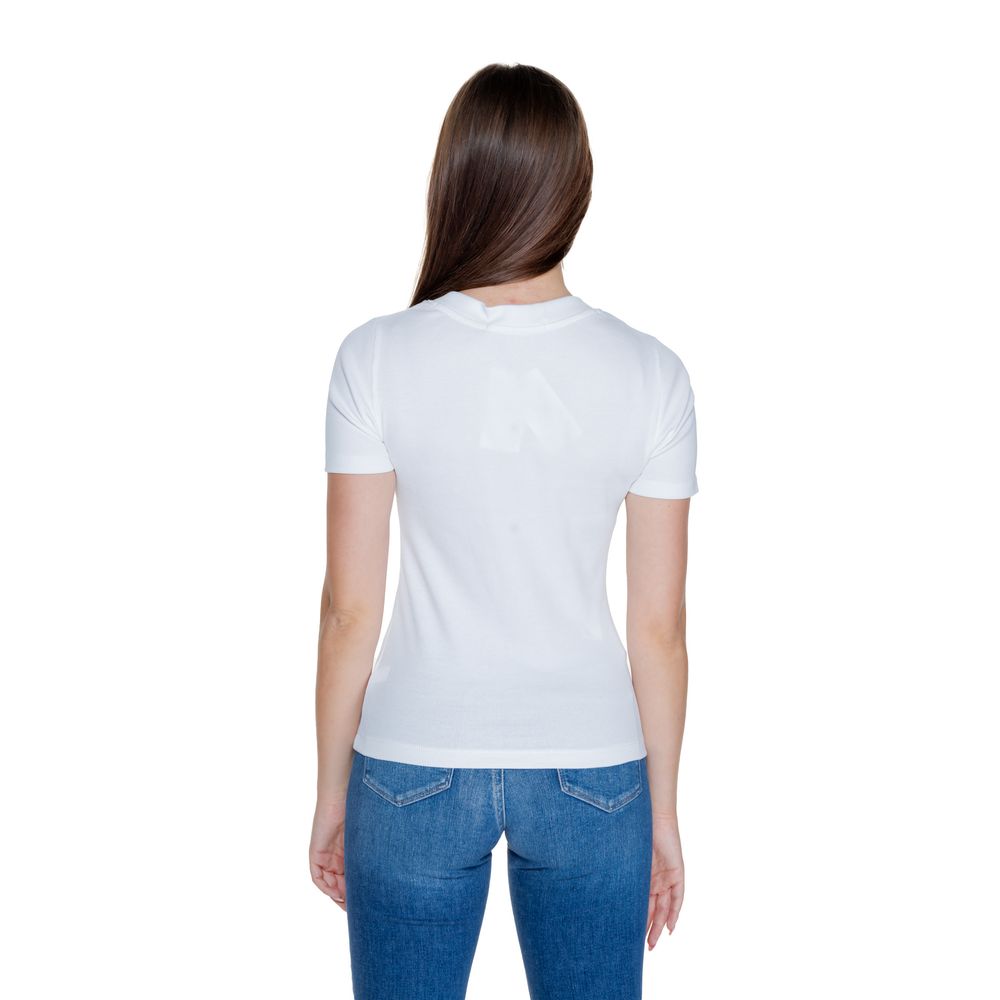 Calvin Klein Jeans Weiße Baumwolle Rigenerato Tops & T-Shirt