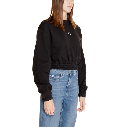 Calvin Klein Jeans Schwarzer Baumwollpullover