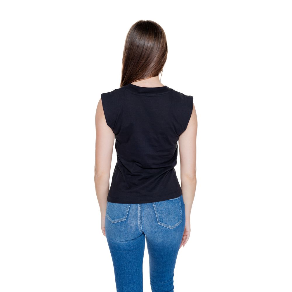 Calvin Klein Jeans Schwarze Baumwolle Tops & T-Shirt