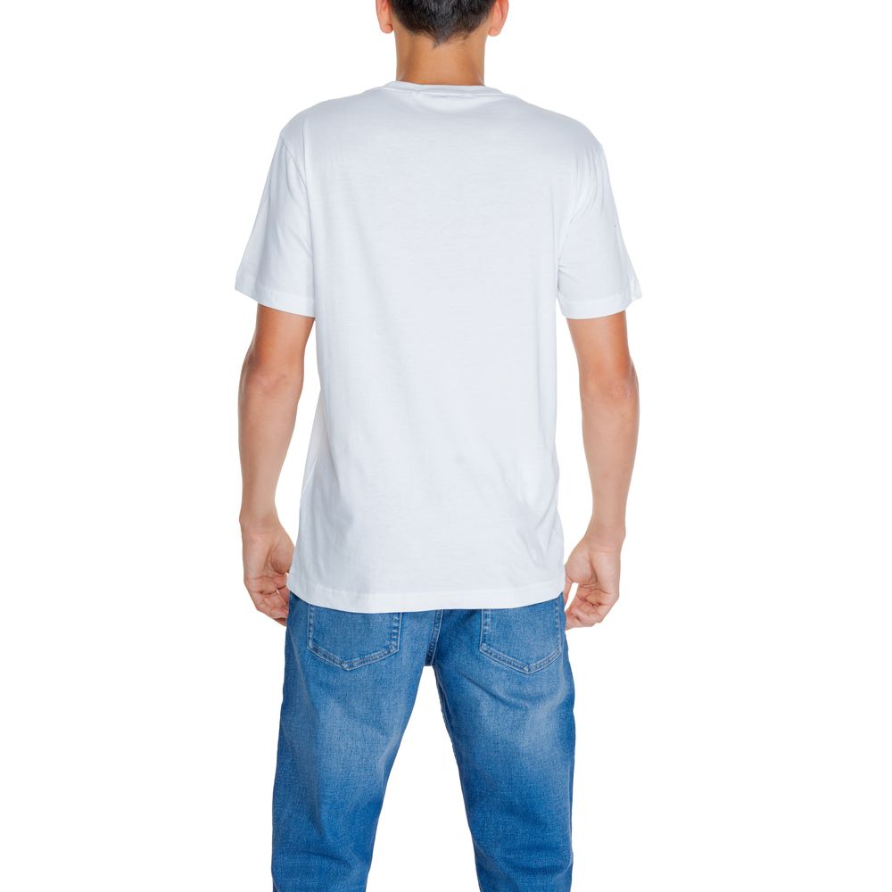 Calvin Klein Jeans Rigenerato T-Shirt aus weißer Baumwolle