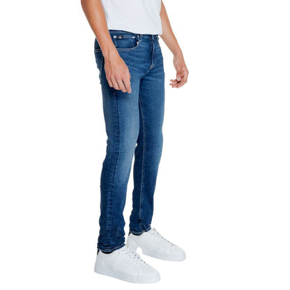 Calvin Klein Jeans Blaue BETTER Cotton INITIATIVE Jeans & Hose