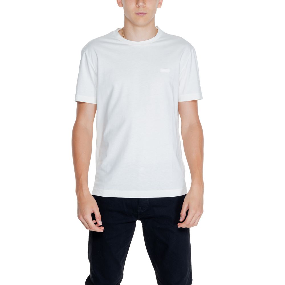 Calvin Klein T-Shirt aus weißer Baumwolle