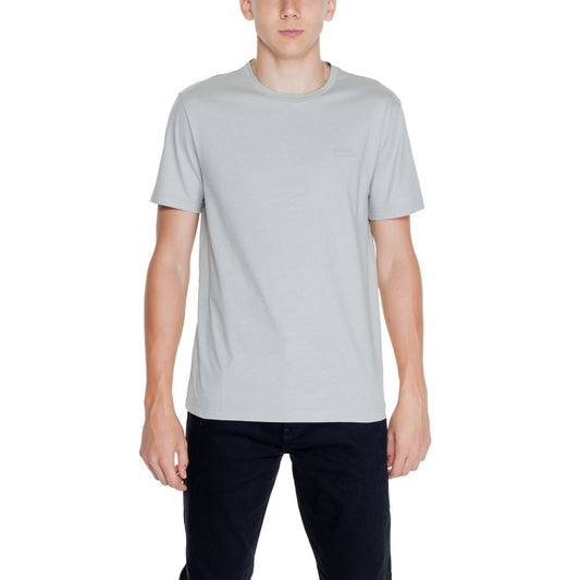 Calvin Klein T-Shirt aus grauer Baumwolle