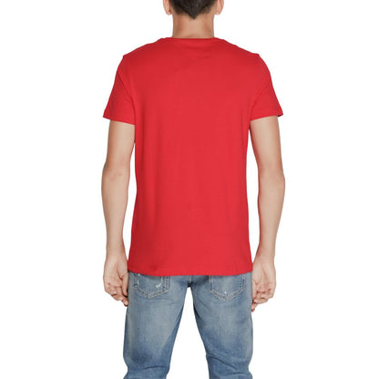 Tommy Hilfiger T-Shirt aus roter Baumwolle