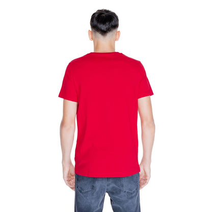 Tommy Hilfiger T-Shirt aus roter Baumwolle