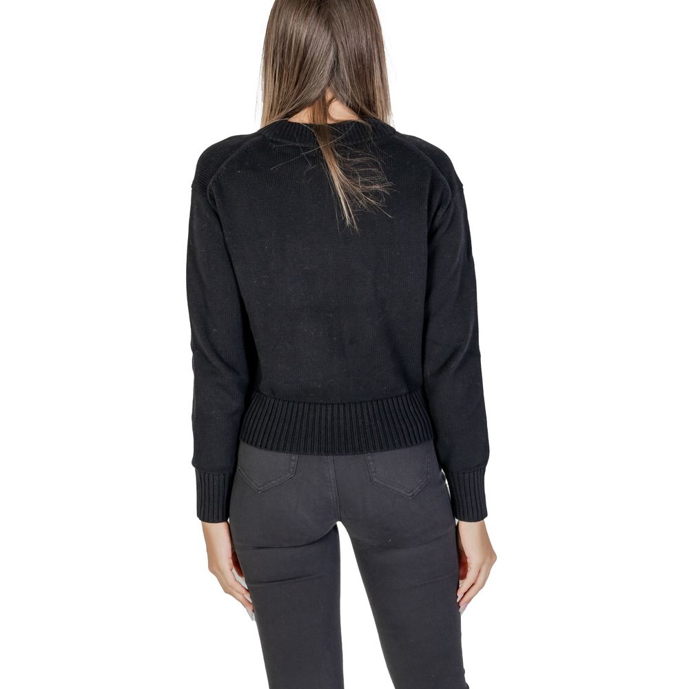 Calvin Klein Jeans Schwarzer Baumwollpullover