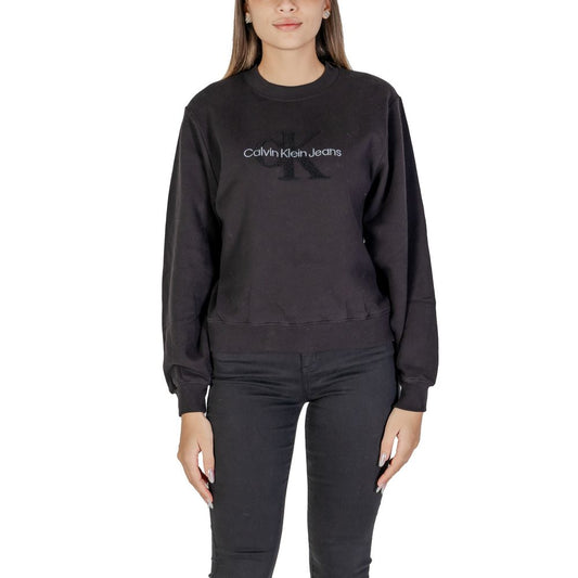 Calvin Klein Jeans Schwarzer Baumwollpullover