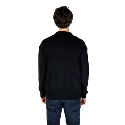 Calvin Klein Jeans Schwarzer Baumwollpullover