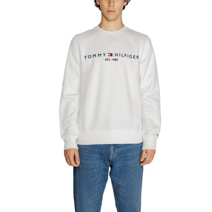 Tommy Hilfiger Weißer Pullover aus Bio-Baumwolle